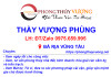 Thầy xem phong thủy giỏi ở Bà Rịa Vũng Tàu - Chuyên gia Phong thủy Vượng Phùng
