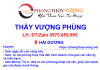 Thầy xem phong thủy giỏi ở Hải Dương - Chuyên gia Phong thủy Vượng Phùng