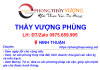 Thầy xem phong thủy giỏi ở Ninh Thuận - Chuyên gia Phong thủy Vượng Phùng