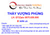 Thầy xem phong thủy giỏi ở Sơn La - Chuyên gia Phong thủy Vượng Phùng