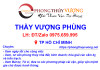 Thầy xem phong thủy giỏi ở Thành phố Hồ Chí Minh - Chuyên gia Phong thủy Vượng Phùng