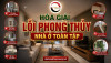 Hóa giải lỗi phong thủy nhà ở toàn tập