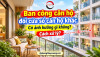 Ban công căn hộ đối cửa sổ căn hộ khác có sao không? Cách hóa giải