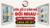 Cửa sổ 2 căn hộ đối nhau có sao không? Cách xử lý