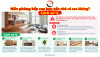 Nền phòng bếp cao hơn nền nhà có sao không?