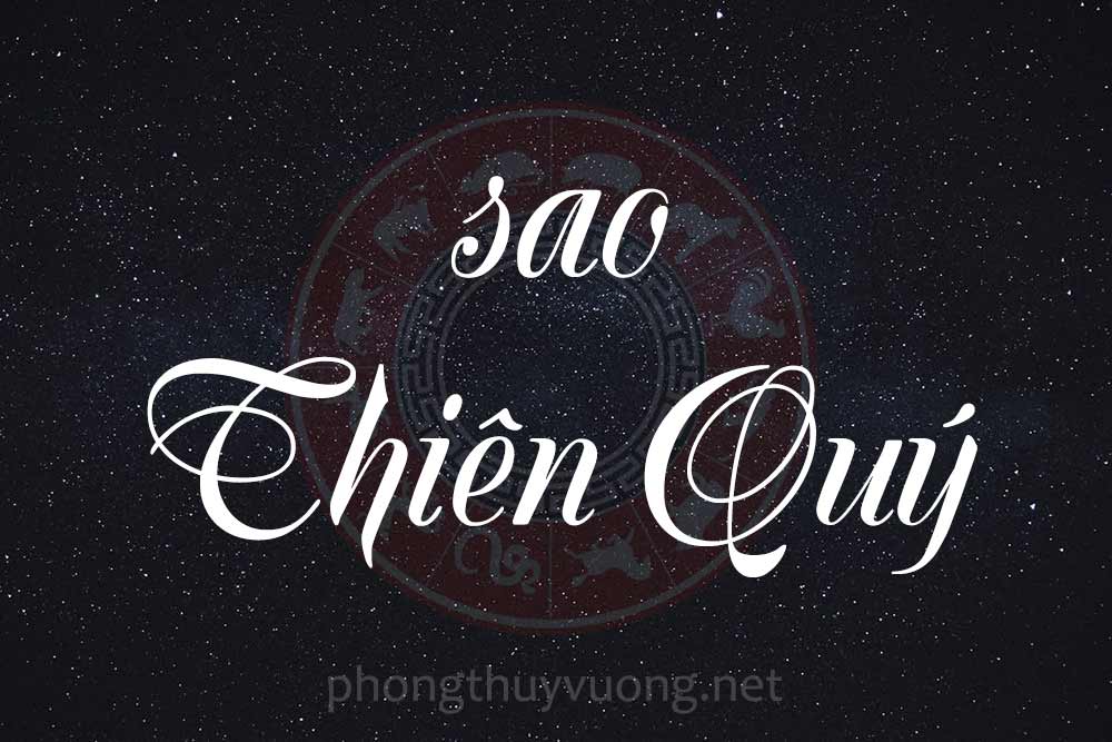 Sao Thiên Quý chủ về danh vọng và tài hoa trong Tử Vi