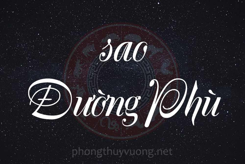 Sao Đường Phù là gì? Ý nghĩa khi Đường Phù tọa thủ tại các cung trong Tử Vi