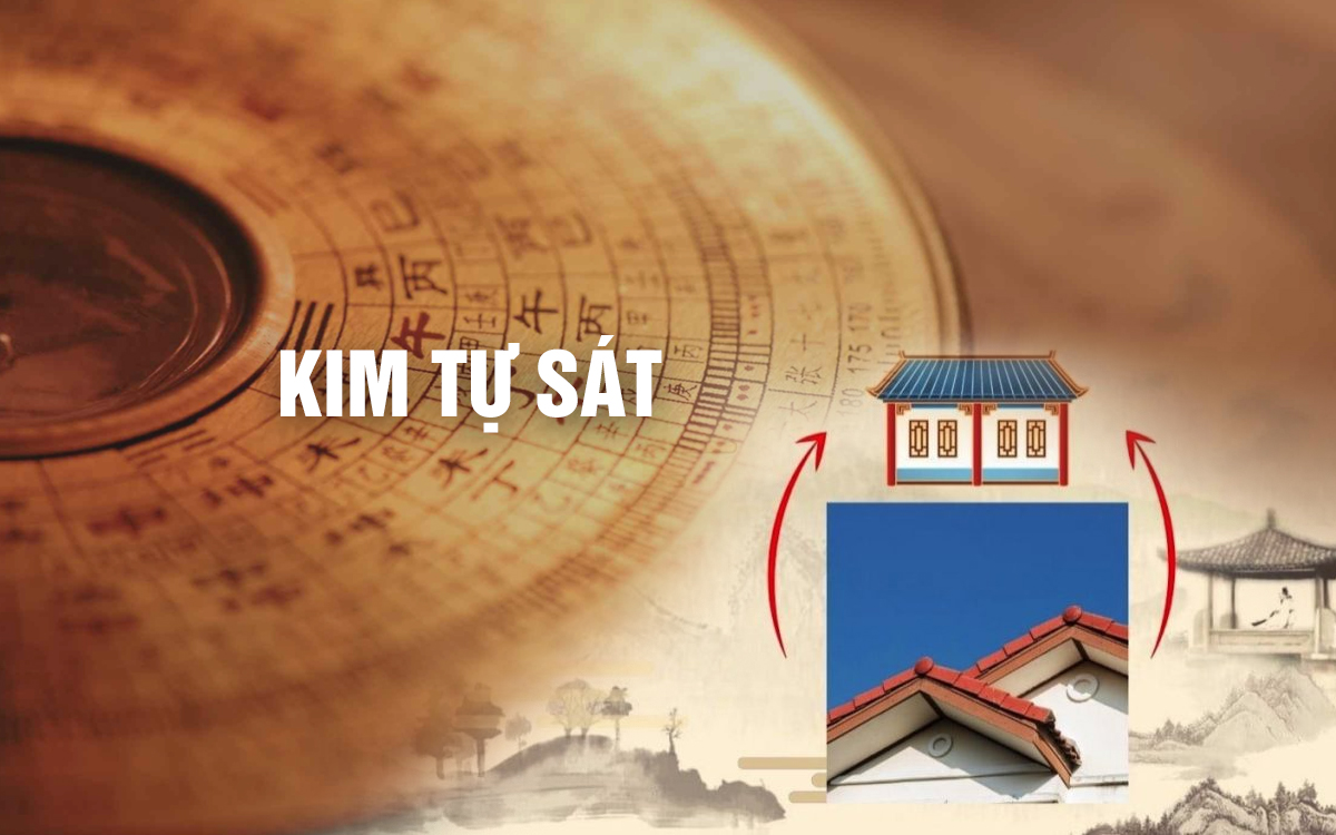 Nhà phạm lỗi phong thủy “Kim tự sát" là gì? Cách hóa giải