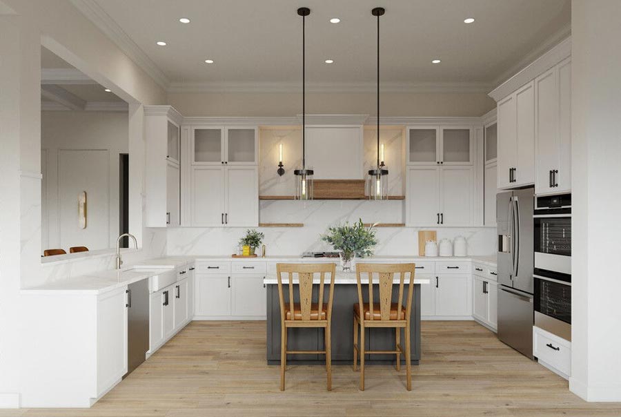 Bếp hướng đối diện cửa chính: Góc nhìn phong thủy và cách hóa giải