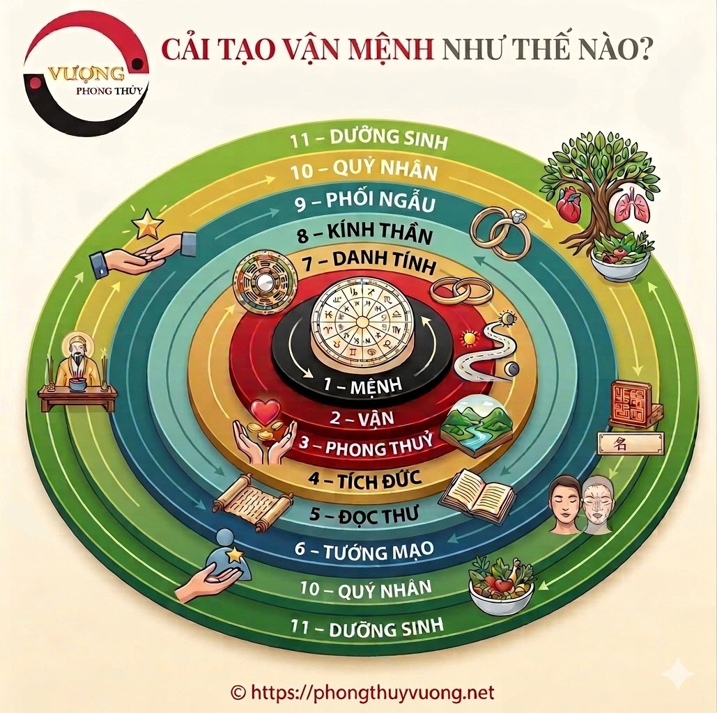 Cổ nhân dạy Cải tạo Vận Mệnh như thế nào?
