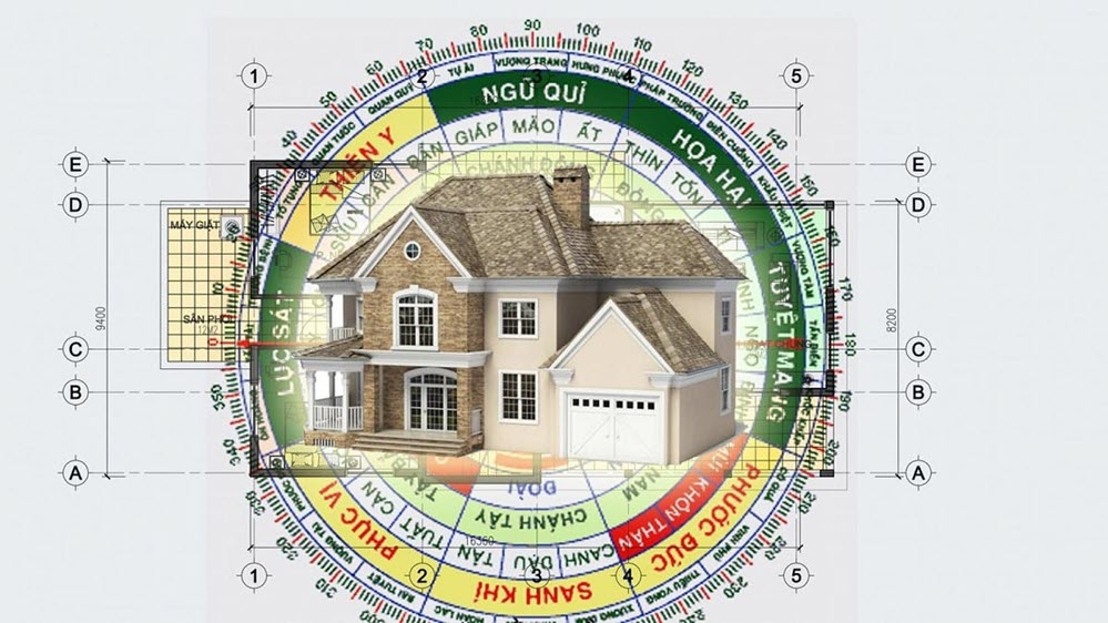 Năng lượng xung khắc khiến việc xây nhà khó khăn, ảnh hưởng đến các thành viên trong gia đình