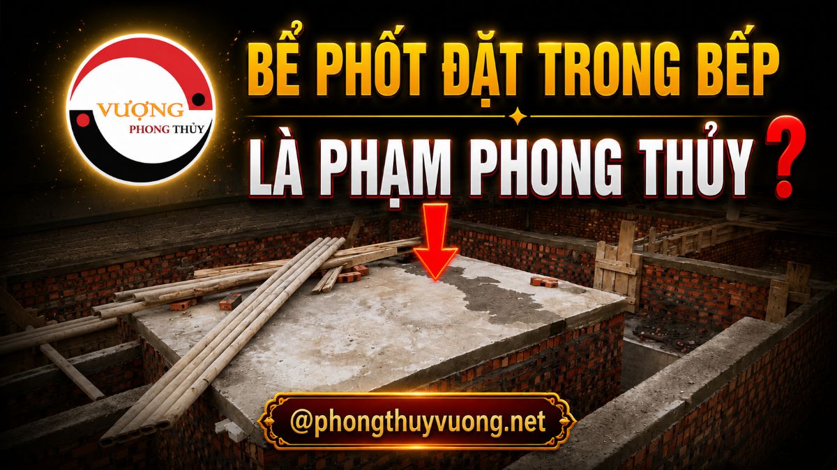 Bể phốt nên đặt ở đâu khi xây nhà để hợp phong thủy?