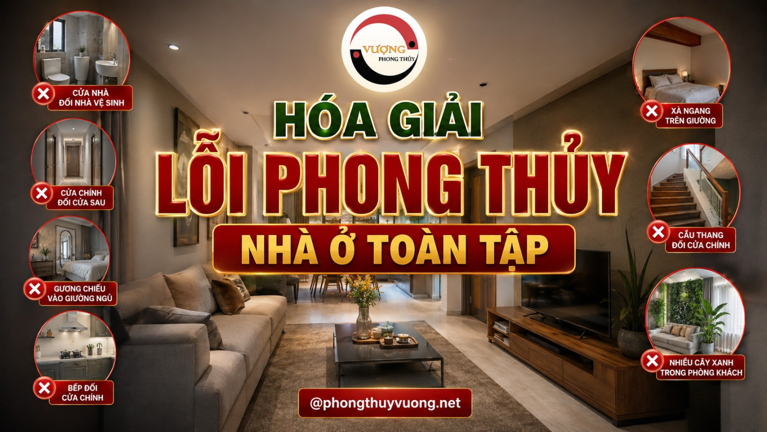 Hóa giải lỗi phong thủy nhà ở toàn tập