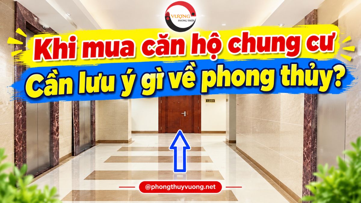 Khi mua căn hộ chung cư, cần lưu ý gì về phong thủy?