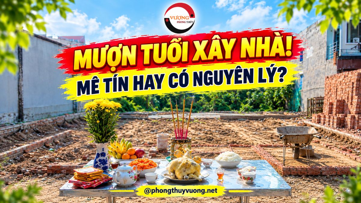 Mượn tuổi động thổ xây nhà - Không hẳn là mê tín, nhưng phải hiểu đúng nguyên lý